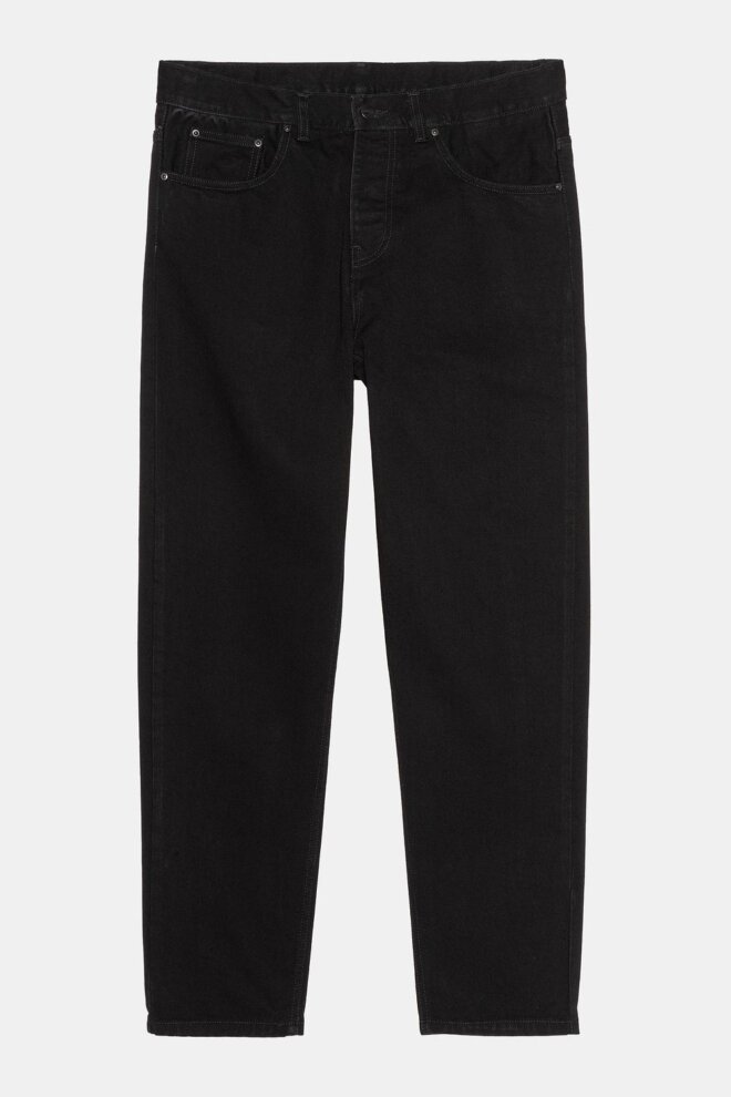 JEANS NEWEL PANT BLACK ONE WASH