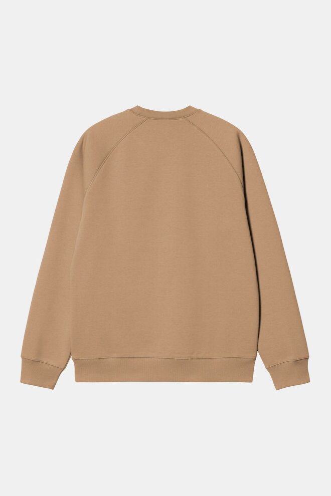 SWEATSHIRT CHASE SWEAT DUSTY BROWN
