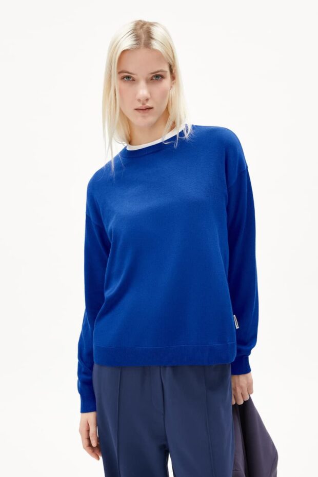 PULLOVER 30006315 LARUNAA 236 LAPIS BLUE