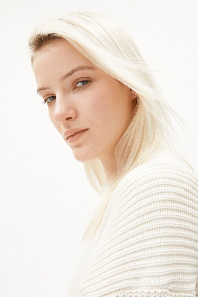 PULLOVER 30007104 HAAYLE 1609 OATMILK