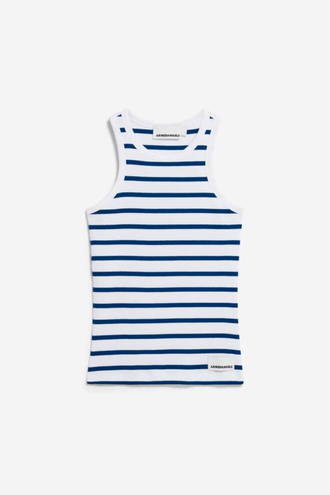 SHIRT 30006917 KANITAA STRIPES 3083 WHITE