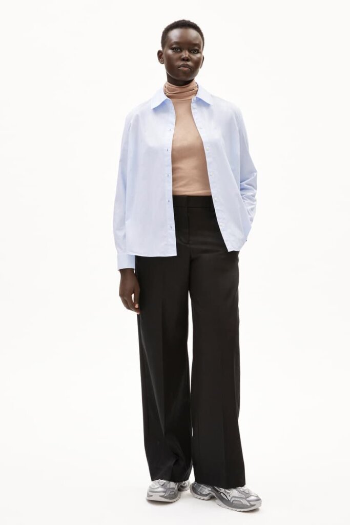 BLUSE 30006355 LOUILAA 2235 MORNING SKY