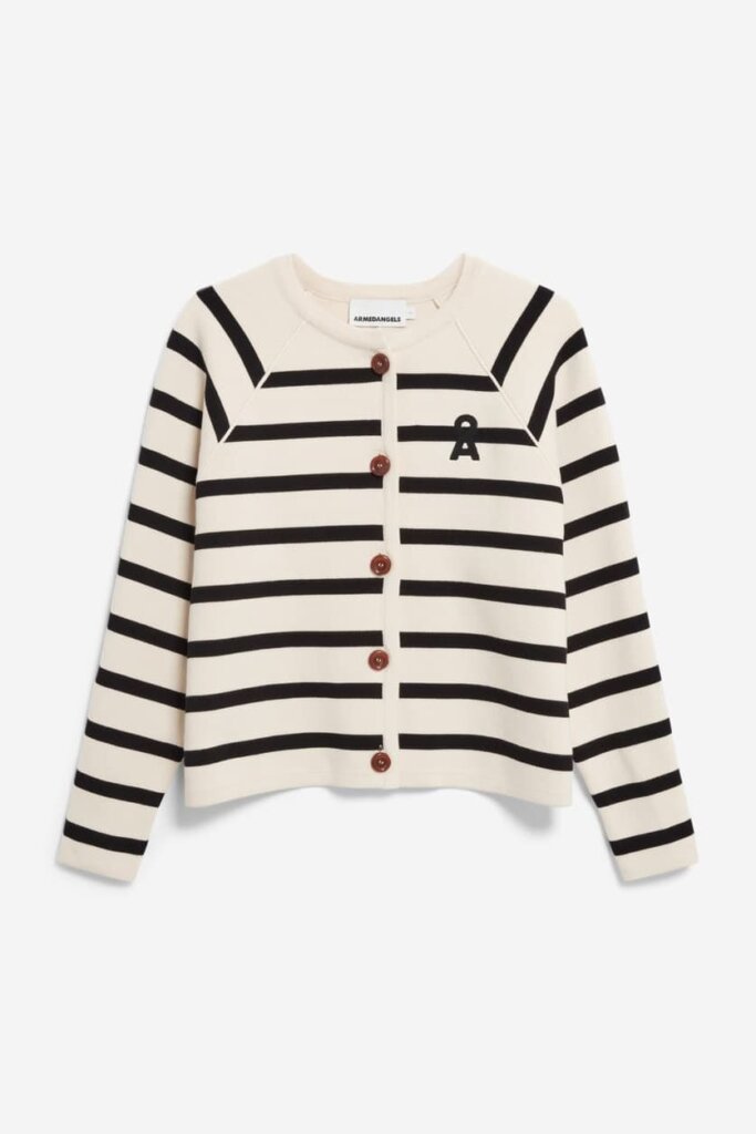 WESTE 30007060 NAADJA STRIPES 1692 OATMIL