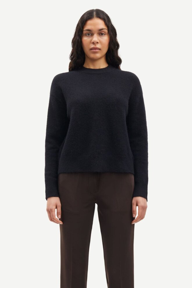 PULLOVER ANOUR O-N 7355 BLACK