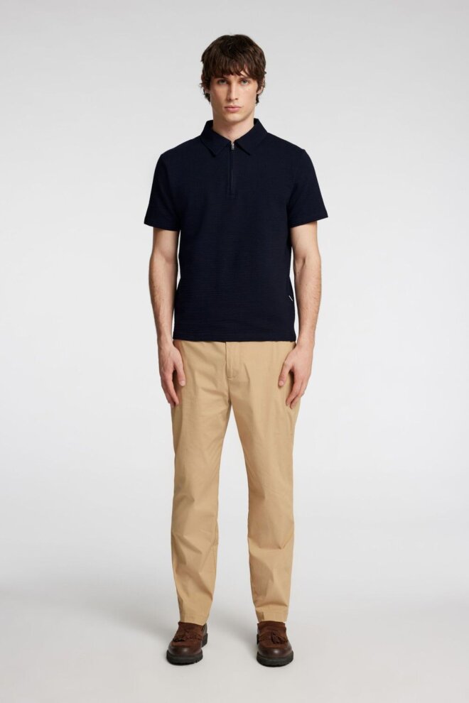 POLO 16096773 SLHSANDER SEERSUCKER ZIP S