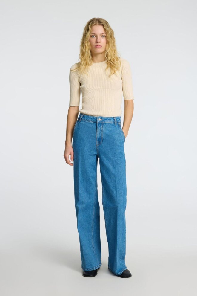 PULLOVER 16095486 SLFMALI2 2/4 BIRCH