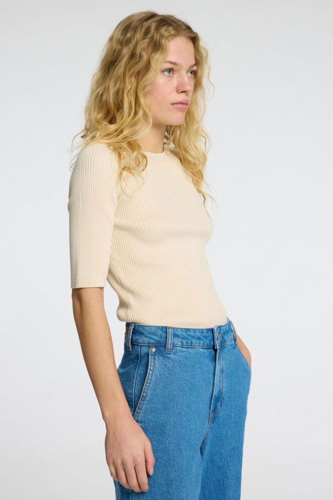 PULLOVER 16095486 SLFMALI2 2/4 BIRCH