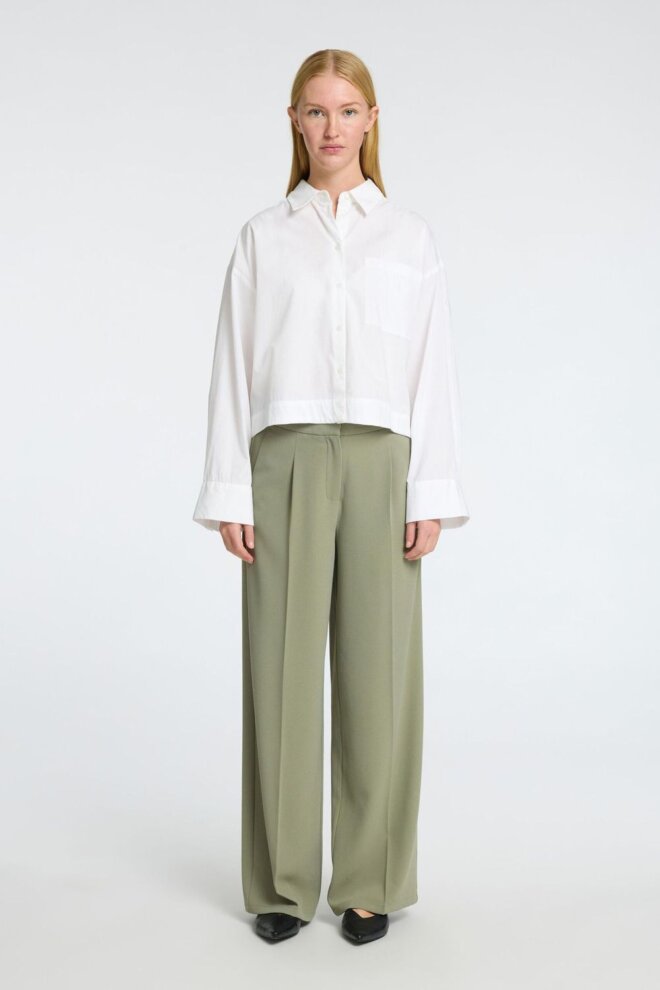 BLUSE 16097269 SLFASTHA LS CROPPED BOXY B