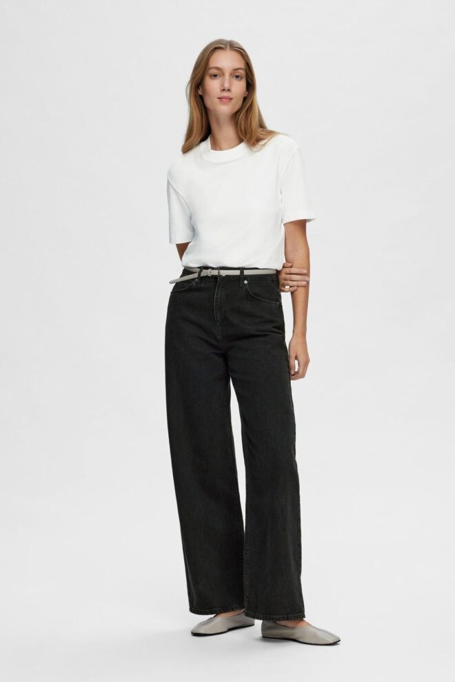 SHIRT 16092428 SLFRELAX BRIGHT WHITE