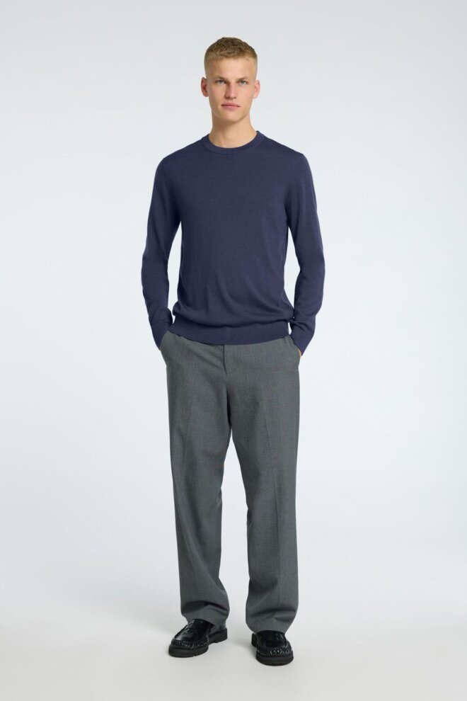 PULLOVER 16094647 SLHTRAY LS CREW OCEANA