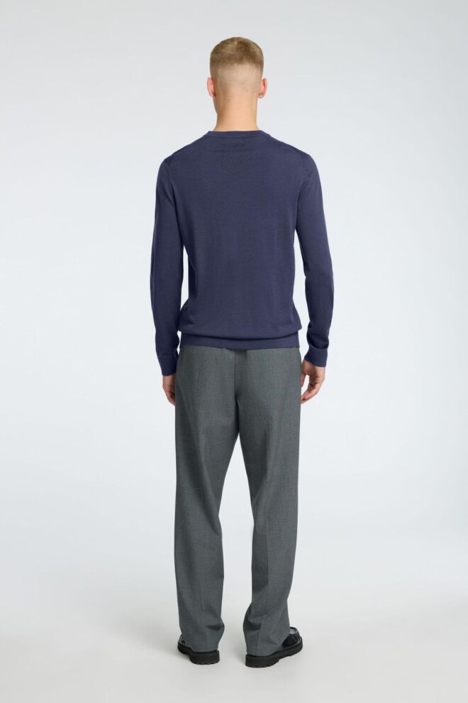 PULLOVER 16094647 SLHTRAY LS CREW OCEANA