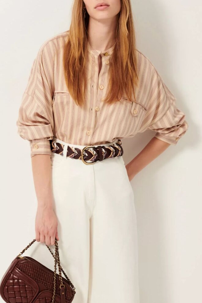 BLUSE ORREGIA ROSA CERAMICA