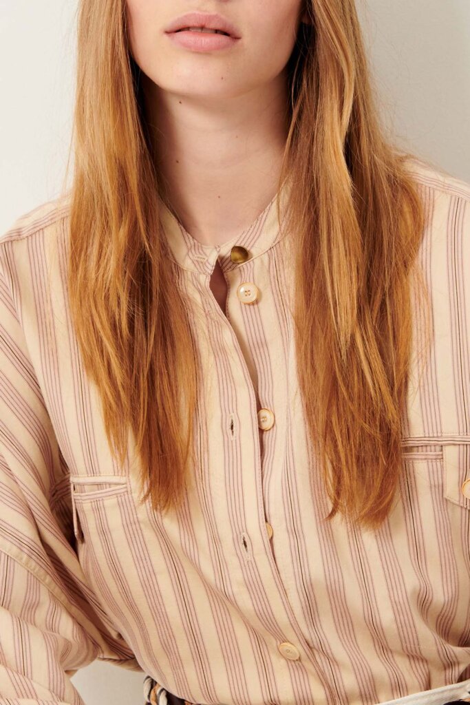 BLUSE ORREGIA ROSA CERAMICA