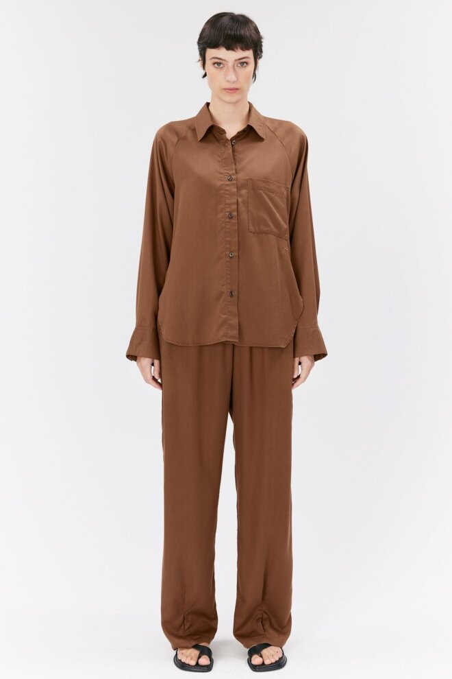 BLUSE ANNLIS GANACHE