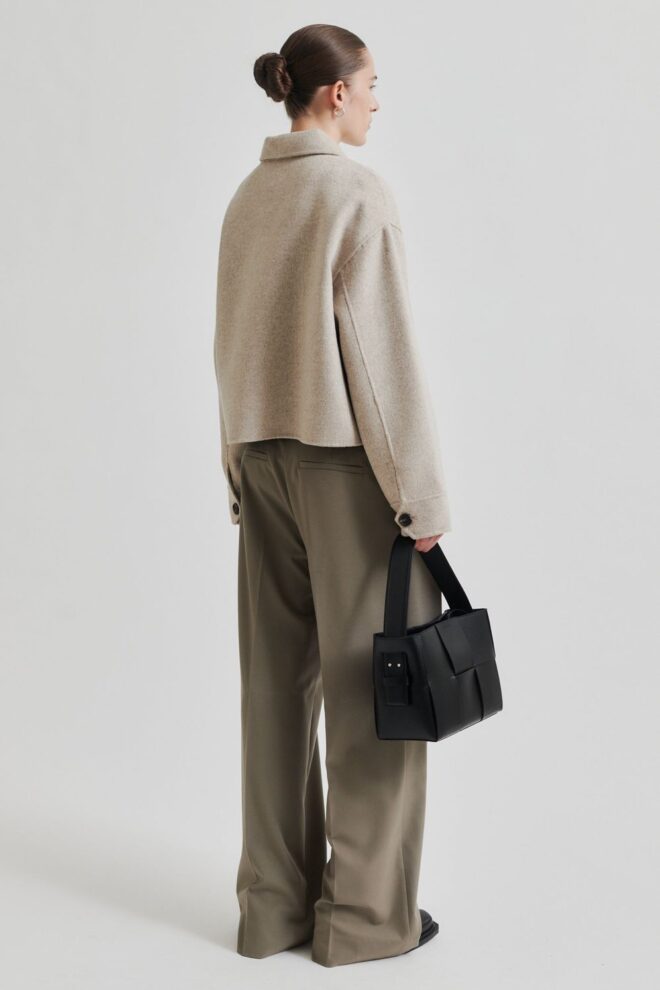 JACKE CIRA JACKET BEIGE MELANGE