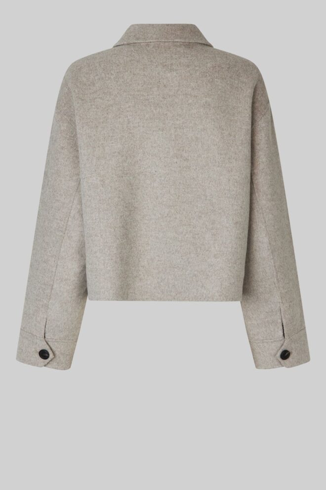 JACKE CIRA JACKET BEIGE MELANGE