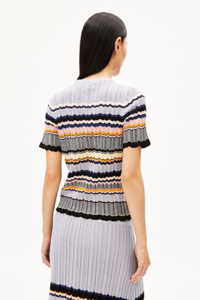 SHIRT 30006942 MAAYA STRIPES 3118 MISTY M