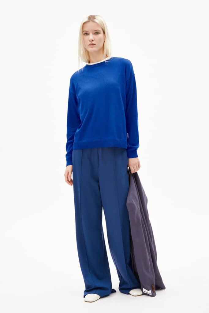 PULLOVER 30006315 LARUNAA 236 LAPIS BLUE