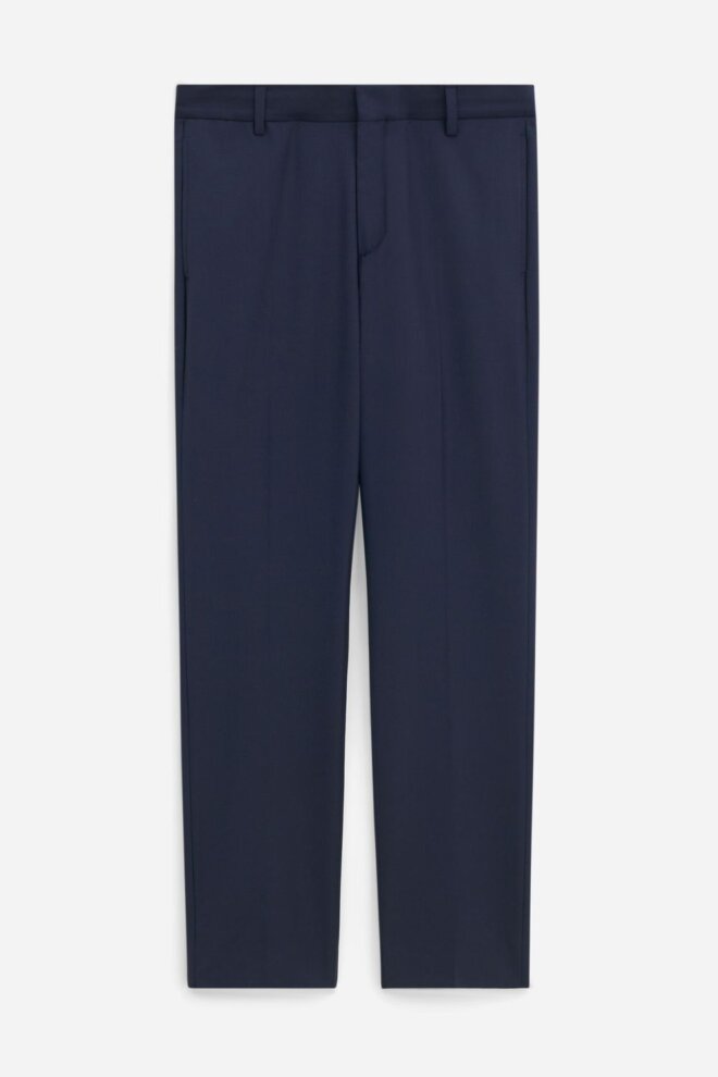 HOSE 31585 SLIM TRAPERED WOOL TROUSERS 1