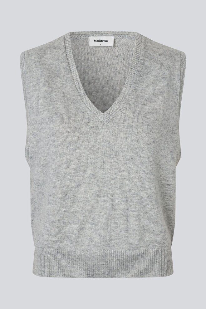PULLOVER MAYUMD VEST GREY MELANGE