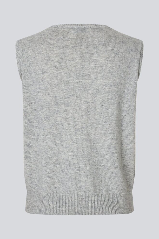 PULLOVER MAYUMD VEST GREY MELANGE