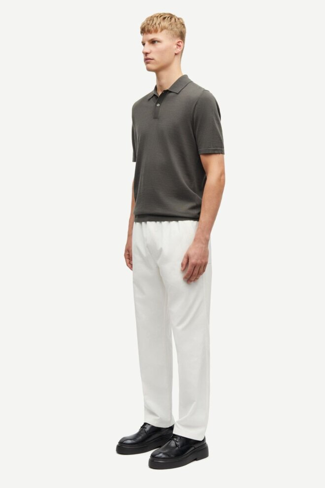 POLO SAROWAN KNIT POLO 15477 BELUGA