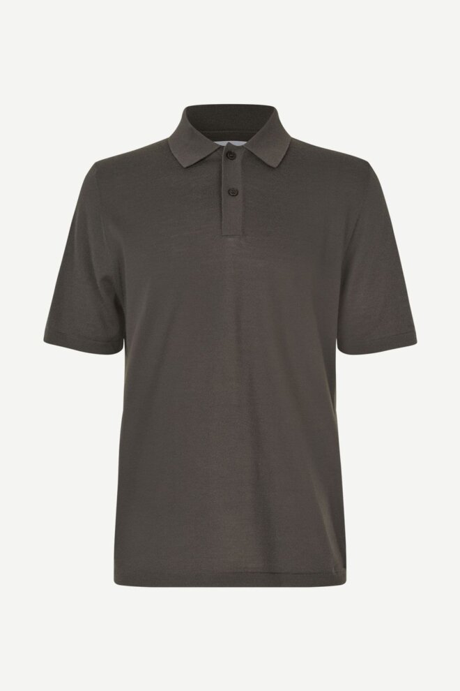 POLO SAROWAN KNIT POLO 15477 BELUGA