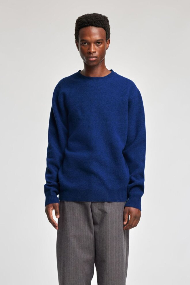 PULLOVER 16094958 ANRRAGI LS MARITIME BLUE