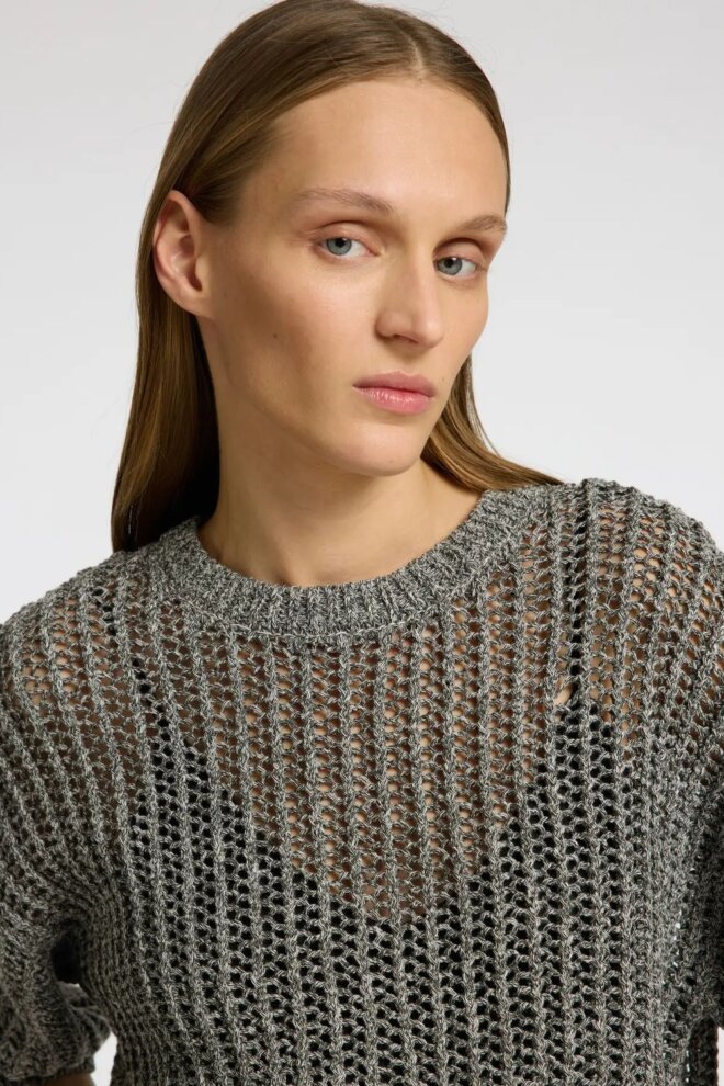 PULLOVER 16097275 SLFELLEN KNIT BLACK