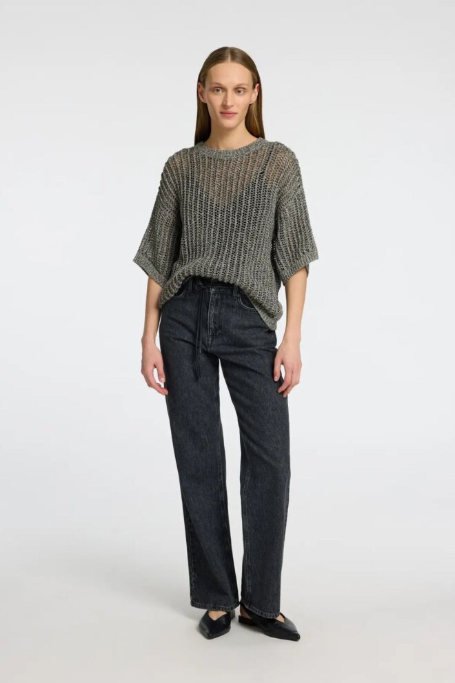 PULLOVER 16097275 SLFELLEN KNIT BLACK