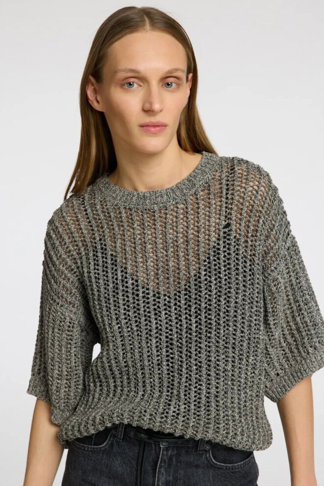 PULLOVER 16097275 SLFELLEN KNIT BLACK