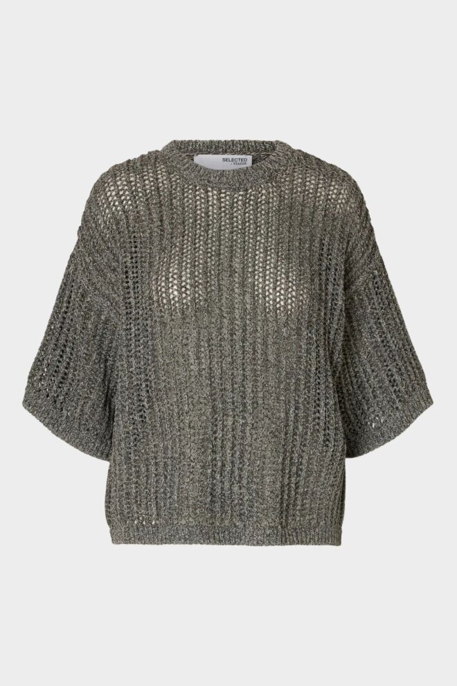 PULLOVER 16097275 SLFELLEN KNIT BLACK