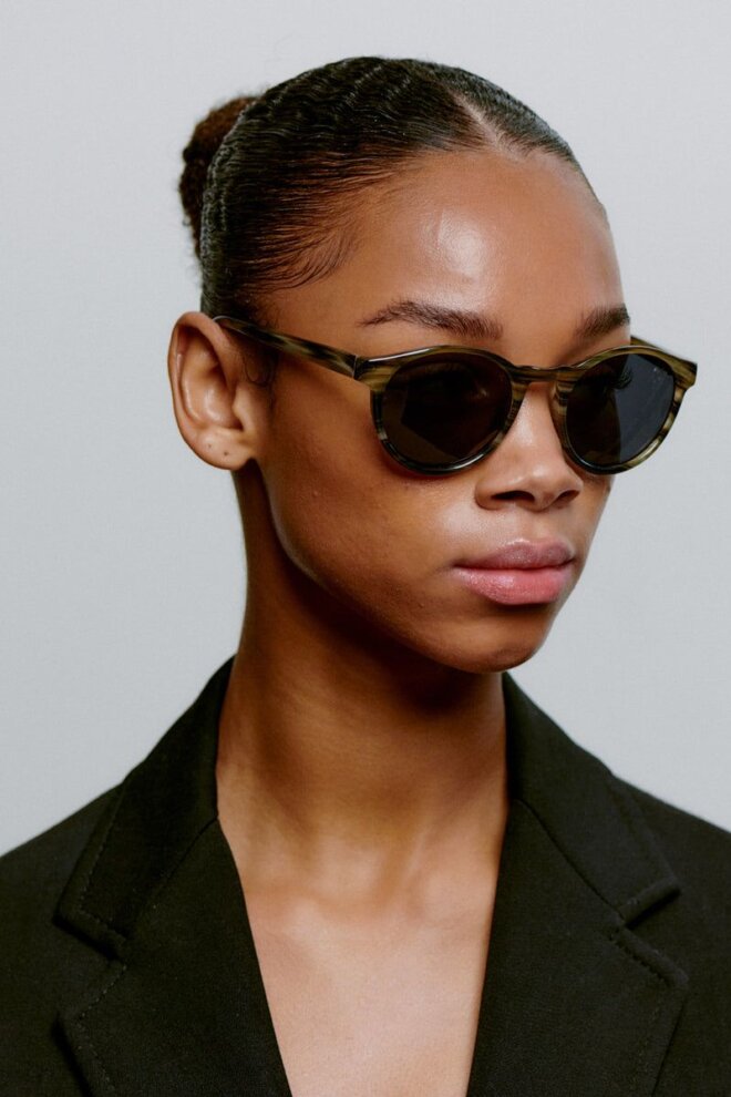 SONNENBRILLE MARVIN STRIPED HORN