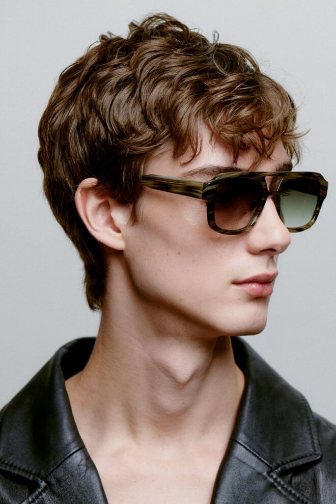 SONNENBRILLE KAYA STRIPED HORN