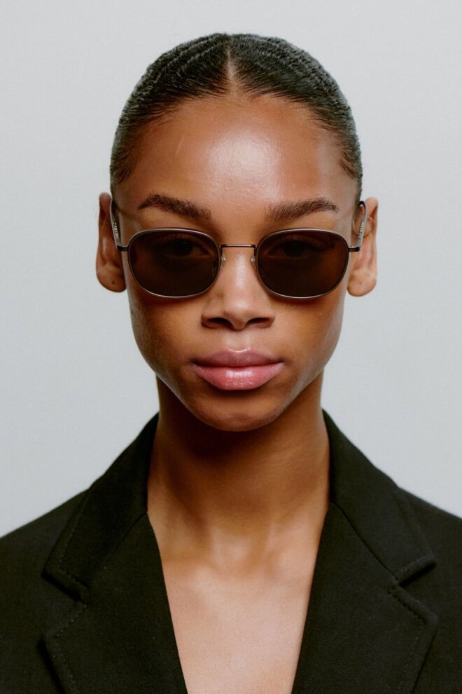 SONNENBRILLE HELLO MATTE BROWN