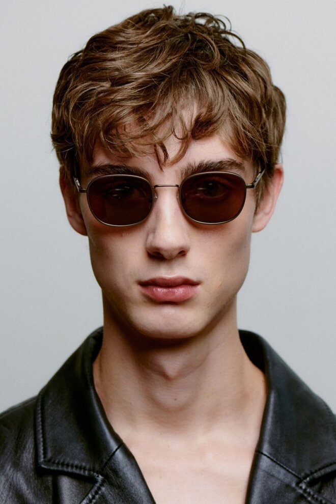 SONNENBRILLE HELLO MATTE BROWN