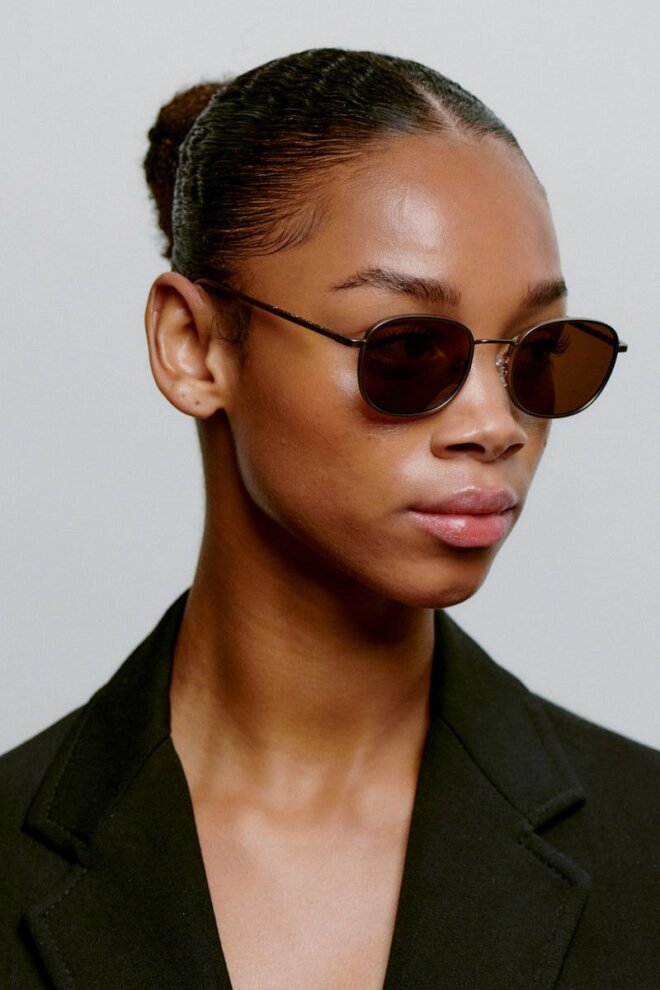 SONNENBRILLE HELLO MATTE BROWN