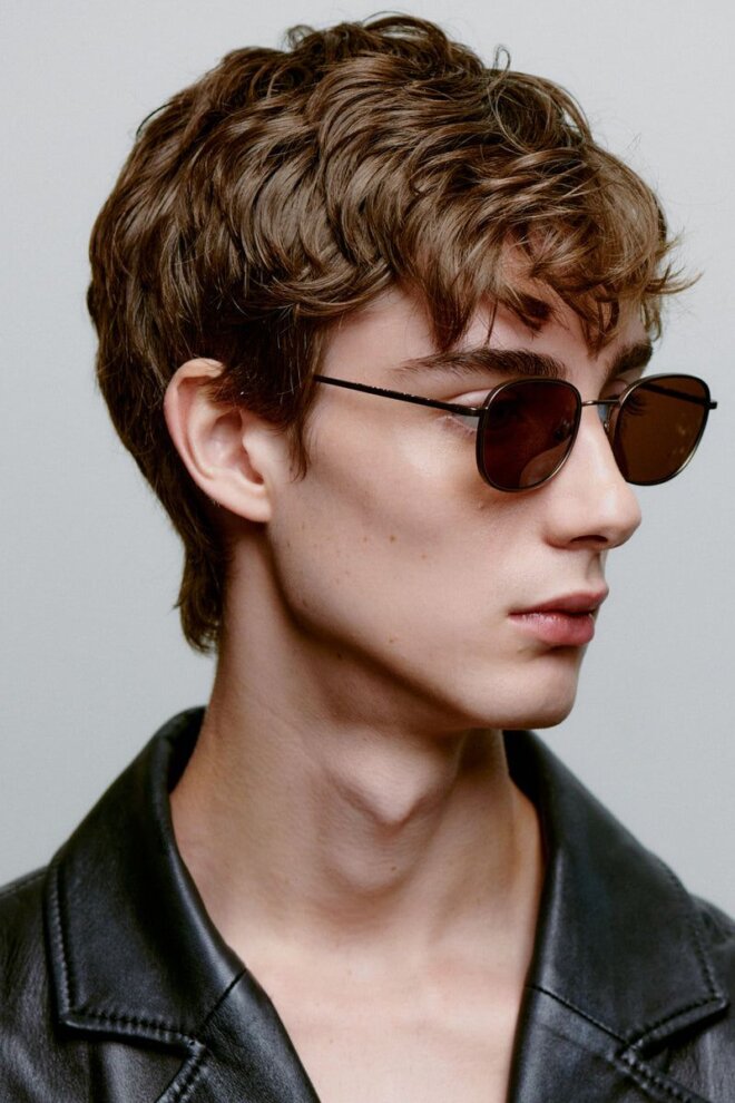 SONNENBRILLE HELLO MATTE BROWN