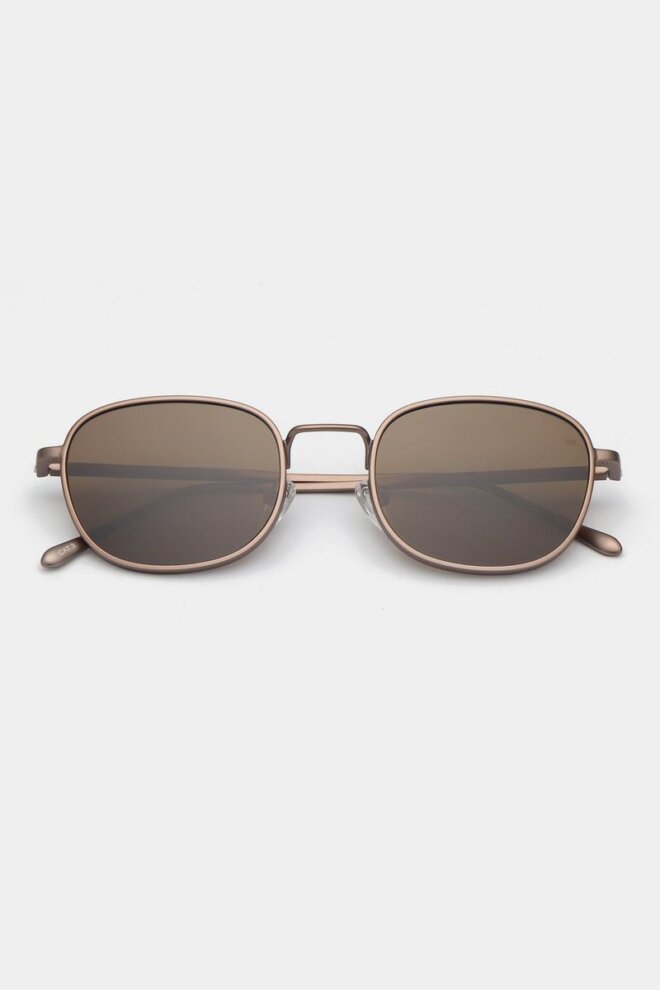 SONNENBRILLE HELLO MATTE BROWN