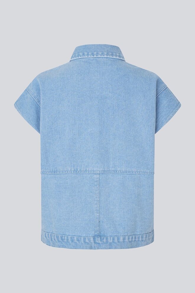 GILET TENORMD VEST DENIM BLUE