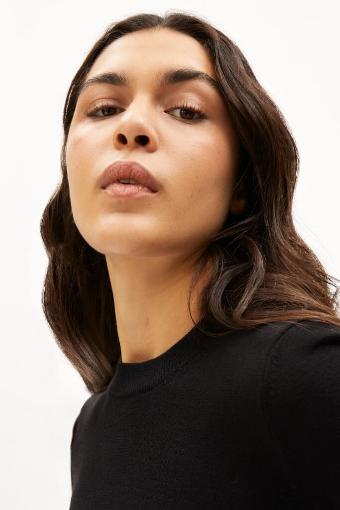 SHIRT 30007085 SILJIAAS BLACK