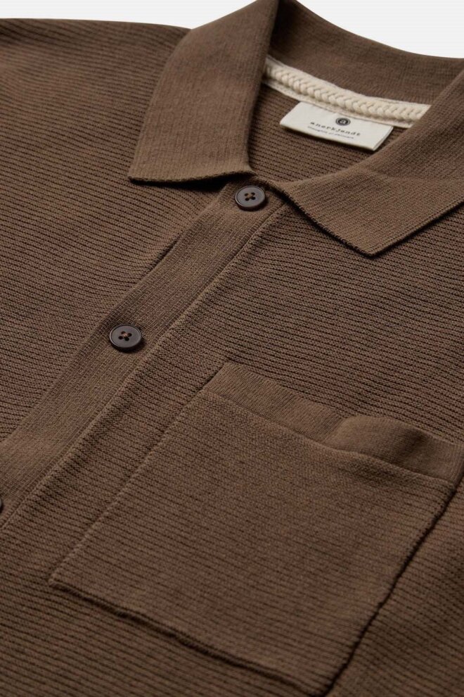 SHIRT AKSVEND KNIT SHIRT CUB