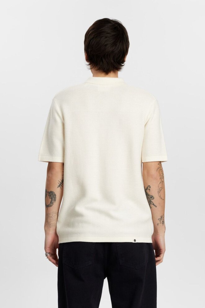 SHIRT AKSVEND KNIT SHIRT TOFU