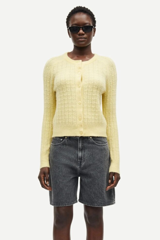 WESTE SABARBARA CARDIGAN 15557 DUSTY YELL