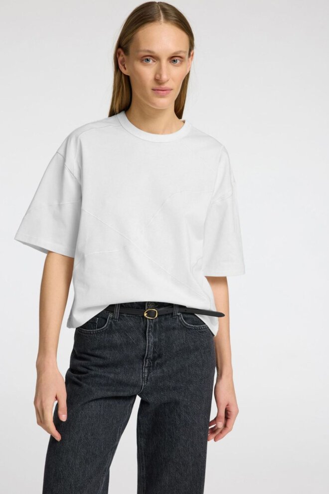 SHIRT 16097078 SLFPENNY SNOW WHITE