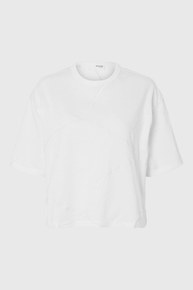 SHIRT 16097078 SLFPENNY SNOW WHITE