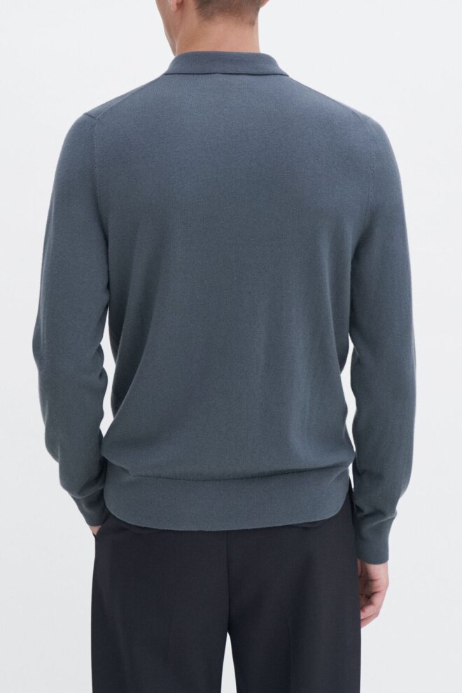 PULLOVER 289205 KNITTED POLO SHIRT 0180