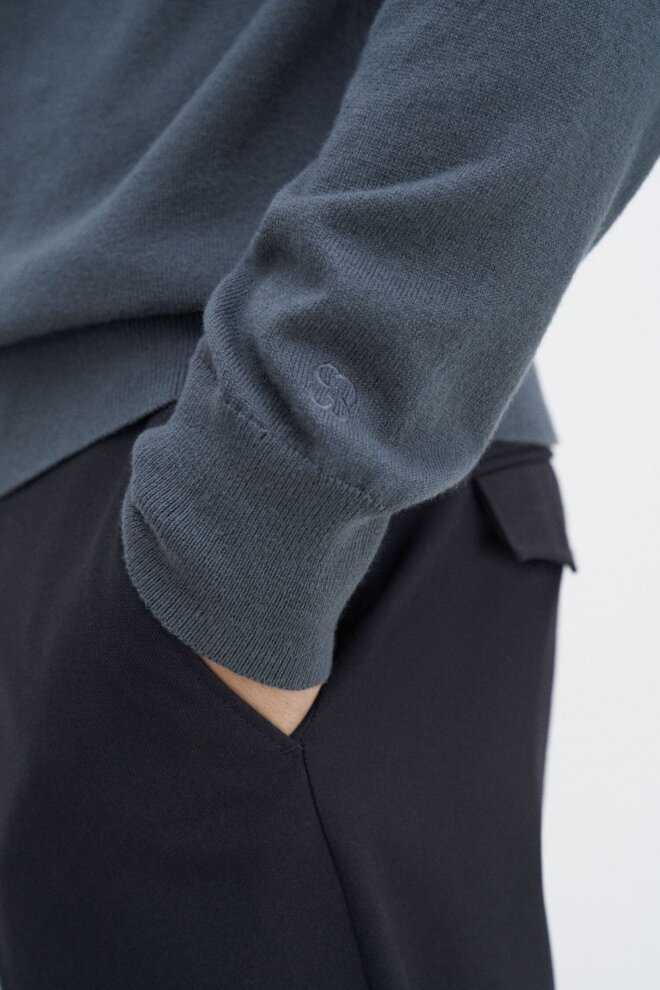 PULLOVER 289205 KNITTED POLO SHIRT 0180