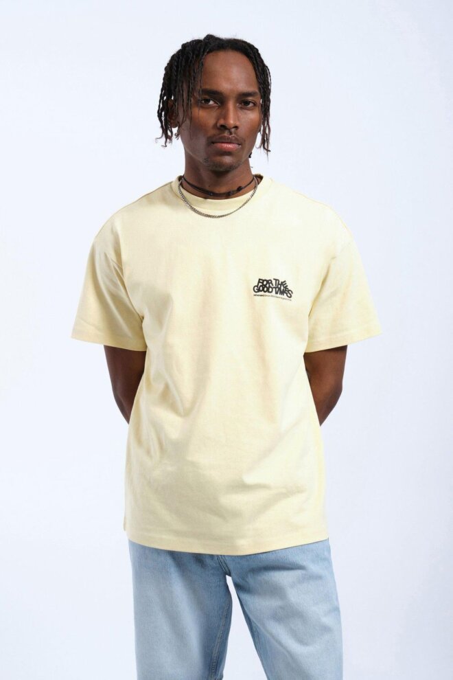 SHIRT TROOPER TEE LIGHT YELLOW