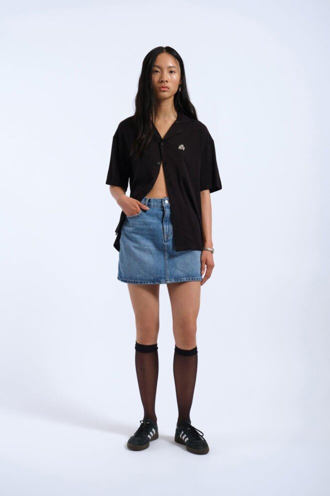 BLUSE MADI SHIRT BLACK YLW